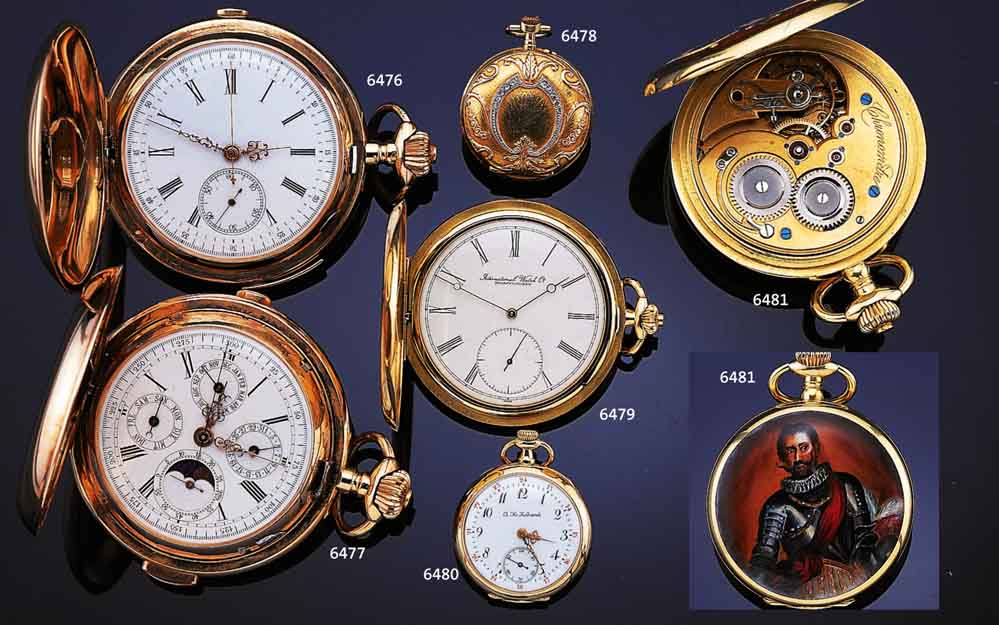 FATTORINI & SONS TASCHENUHRCHRONOMETERWERK FÜR DEN BRIT. MARKT, UM 1915, 3/4-PLATINENWERK MATT VERG., VERSCHR. GOLDCHATONS, CHRONOMETER- HEMMUNG M. ...