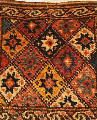 KORDI TASCHE, 36 X 36CM, EHZ 2 WOLLE AUF WOLLE, UM 1925