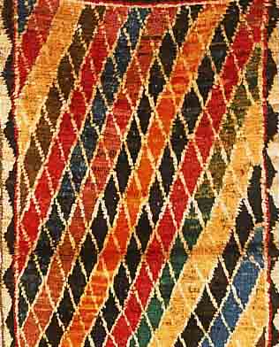 GASHGAI, PERSIEN, 170 X 105CM, EHZ 2 WOLLE AUF WOLLE, UM 1950