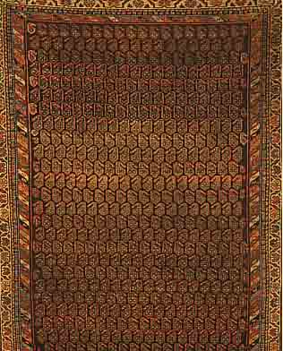 KURDEN DORFTEPPICH, 182 X 117CM, EHZ 4 FLOR WOLLE, UM 1860