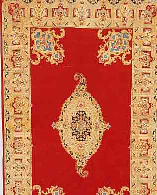 KERMAN, PERSIEN, 236 X 147CM, EHZ 3 FLOR WOLLE, CA.35 JAHRE