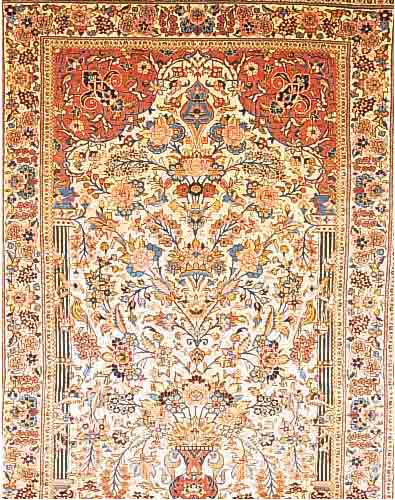 SASAROGH, PERSIEN, 355 X 256CM, EHZ 4 FLOR WOLLE, UM 1900