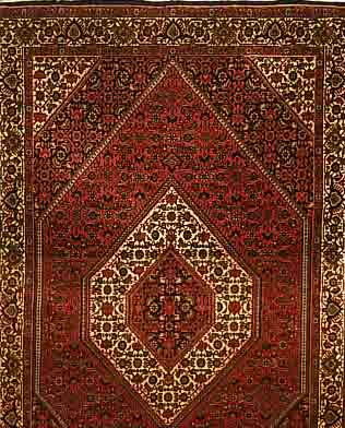 BIDJAR, PERSIEN, 181 X 110CM, EHZ 3 FLOR WOLLE, CA.10 JAHRE, HAT ABRASCH!.