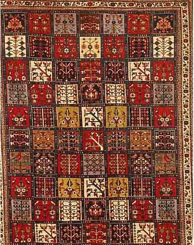 ABADEH, PERSIEN, 295 X 202CM, EHZ 2-3 FLOR WOLLE, CA.40 JAHRE