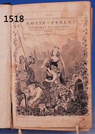 DIE MALERISCHE UND ROMATISCHE RHEIN-PFALZ, 3. AUFLAGE 1856, DURCHGEHEND REICH ILLUS- TRIERT MIT GANZSEITIGEN STAHLSTICHEN, LEICHT GEBRÄUNT, ...