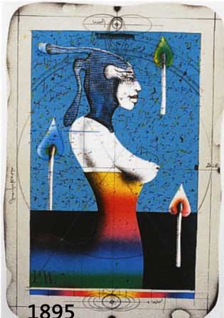 DIE KUNST DER GRAFIK, SECHS ORIGINALGRAFIKEN VON: ERNST FUCHS, ESTEBAN FEKETE, PAUL WUN- DERLICH, HORST JANSSEN, KARL RÖSSING, RUDOLF HAUSNER, ...