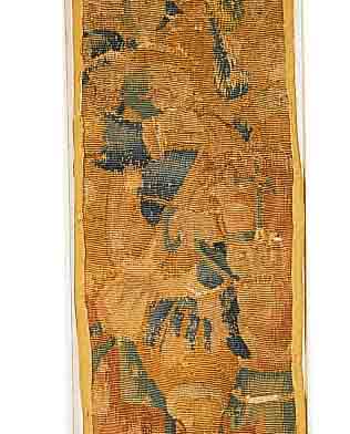 TAPESERIE FRAGMENT, FLANDERN, 112 X 28CM, EHZ 3, UM 1600