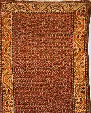 SARAB, PERSIEN, 194 X 109CM, EHZ 3 FLOR WOLLE, UM 1950