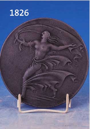 BREKER, ARNO, 1900-1991, FRÜHLING, BRONZEGUßRELIEF, D. CA. 14 CM