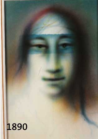 WUNDERLICH, PAUL, GEB. 1927, EN FACE III, AQUARELL AUF PAPIER, RE. U. SIGNIERT UND DATIERT 80, CA. 18,5 X 12 CM PP