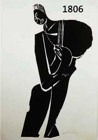 GRIESHABER, HAP, 1909-1981, HOLZSCHNITT, RE. U. HANDSIGNIERT, CA. 40 X 26,5 CM, WVZ FÜRST NR. 269 G-K, U.GL., R.