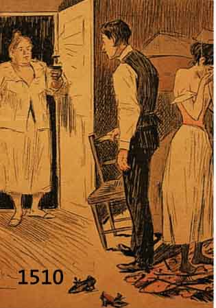 STEINLEN, THEOPHILE, 1859-1923, ZWEI FARBLITHOGRAPHIEN VON 1893, IM STEIN SIGN., CA. 29 X 27 CM, PP