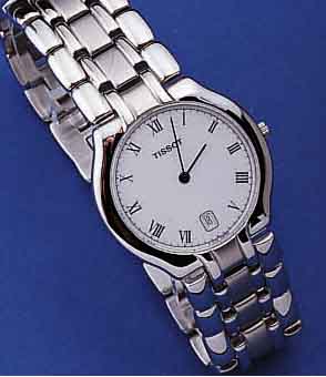 KONVOLUT: 2 TISSOT HERRENARMBANDUHREN, SCHWEIZ UM 1999, UNGETR. LAGERW., VERSCH. DESIGN, BEIDE HIGH-TECH-QUARTZW. M. DATUM, BEIDE EDELST., 1X ...