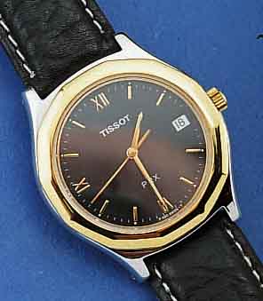 KONVOLUT: 2 TISSOT ARMBANDUHREN, BEIDE UNGE- TR. LAGERW., HIGH-TECH-QUARTZW. M. SEK.-TAKT U. DATUM, SERIE PRX, BEIDE SAPHIRFLACHGL., BÖDEN ...