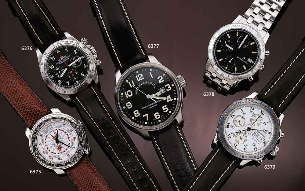ZENO WATCH BASEL HERRENARMBANDUHR IM FLIEGER- DESIGN AUTOMATIK IN CHRONOMETERQUALITÄT, UNGETR., LIMITED EDITION VON 600 STÜCK, HIER NR. 586, ...