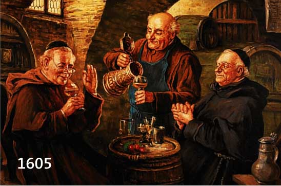 STUBNER, GENREMALER, ANFANG 20. JH., ZWEI MÖNCHE BEIM KELLERMEISTER ZUR WEIN- PROBE, ÖL/LWD, SIGN., CA. 60 X 80 CM, R.
