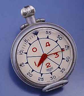 KONVOLUT: 2 EINHANDSTOPPER FÜR DEN SEGELSPORT (YACHTING), 1X HEUER AM BAND ZU TRAGEN, METALL MATT VERCHR., EDELST.-BODEN GESCHR., KAL. 4870, ...