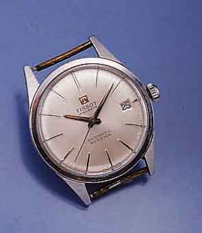 KONVOLUT: 4 TISSOT HERRENARMBANDUHREN, SCHWEIZ UM 1964-1966, ALLE EDELST.-BÖDEN GESCHR., 2X AUTOMATIK, SERIE SEASTAR (DAVON 1X VISODATE), KAL. ...