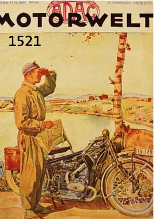 KONV. 4 MOTOR UND SPORT HEFTEN, DT., 1928 BIS 1930, Z. T. MIT WERBUNG VON MERCEDES, MSU-WERKE, BMW UND SHELL, L. GE- BRÄUNT U. ALTERSBED. ...