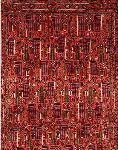 SONGHOR,PERSIEN CA 287 X 212 CM..FLOR WOLLE. EHZ 1-2.CA 10 JAHRE.
