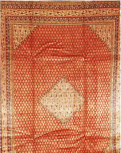 SAROGH MIR,PERSIEN CA 300 X 213 CM..FLOR WOL LE.EHZ 1-2.CA 10 JAHRE.