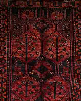 LORI,PERSIEN CA 229 X 145 CM..FLOR WOLLE.EHZ 3.CA 40 JAHRE.