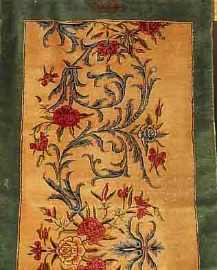 LAWAR SIGN,PERSIEN CA 495 X 100 CM..FLOR WOL LE. EHZ 4.UM 1930