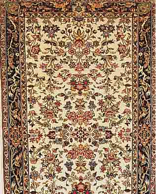 MESCHED,PERSIEN CA 232 X 125 CM..FLOR WOLLE. EHZ 2.CA 10 JAHRE.