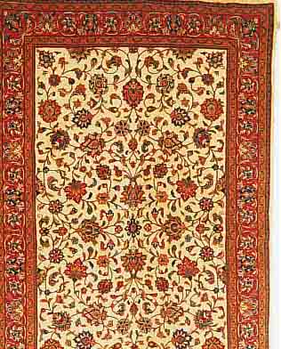 SAROGH,PERSIEN CA 242 X 150 CM..FLOR WOLLE. EHZ 1-2.CA 10 JAHRE.