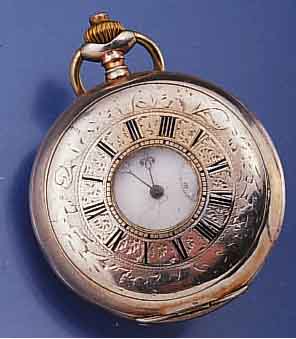 SYSTEM GLASHÜTTE HERRENTASCHENUHR HALBSAVONET- TE, 800ER SILBER, AUßEN-STD.-ZEICHEN SCHW. EMAILL., RUNDUM BER./ALTERSBED. DELLIG, EMAILBL. REP. ...
