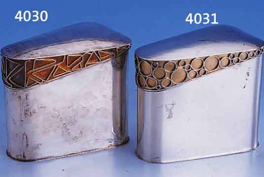 ZIERDOSE, DEUTSCH HAMBURG 60ER JAHRE, MEISTER F. STUHLMÜLLER, 935ER SILBER,TRIANGEL- FORM MIT ABGERUNDETEN ECKEN, TEILVERGOLDET, INNENVERKLEIDUNG ...