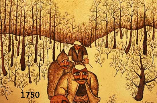 KASTRATI, ADEM, GEB. 1930, ZÄHLT ZU DEN BEDEUTENDSTEN VERTRETERN DER "NEUEN KUNST VON KOSOVO", DIE SICH NACH DEM ZWEITEN WELTKRIEG ...