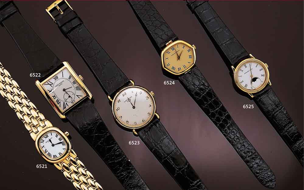 PATEK PHILIPPE HERRENARMBANDUHR CALATRAVA, REF. 3820, HANDAUFZUG, KAL. 177/02, EXTRAFL., AUSZEICHNUNG GENFER PUNZE, GEH. GG 750/000 M. ...