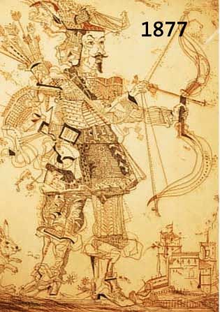 DITTRICH, SIMON, ZWEI FARBRADIERUNGEN: ROBIN HOOD, HANDSIGN., BETITELT UND NUM. 124/150, CA. 39 X 29 CM, BISCHOF, HANDSIGN., BETITELT UND BEZ.: ...