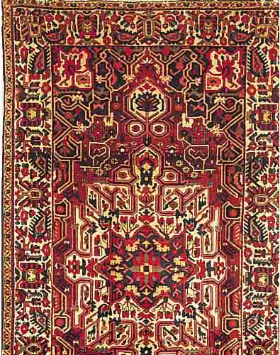 BACHTIAR, PERSIEN, 351 X 203CM, EHZ 2-3 FLOR WOLLE, CA.40 JAHRE
