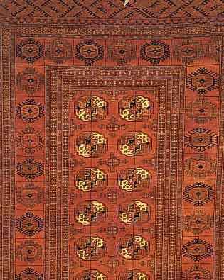 AFGHANE, 200 X 122CM, EHZ 1 WOLLE AUF WOLLE, CA.30 JAHRE