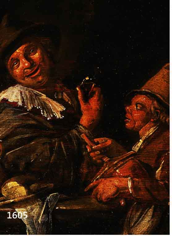 TOORENVLIET, JAKOB, 1640-1719, ZWEI MÄNNER BEIM VESPER AN EINEM TISCH SITZEND ÖL/EICHENPLATTE, LI.U. SIGNIERT, 24 X 20 CM, RAHMEN, DAS BILD WURDE ...