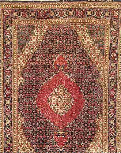 TÄBRIZ, PERSIEN, 307 X 199CM, EHZ 2 FLOR WOLLE, CA.30 JAHRE
