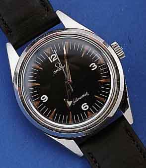 OMEGA HERRENARMBANDUHR RAILMASTER, EDELSTAHL BD. VERSCHR., AB HERST. WASSERGESCH., ZUSÄTZL. INNENBOD. FEDERND, 17 ST., ANKERRUNDW., HAND- AUFZ., ...