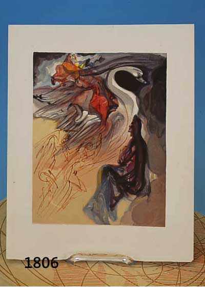 DALI, SALVADOR, 1904-1989, DIE GÖTTLICHE KOMMÖDIE, SERIE AUS 93 FARB- XYLOGRAPHIEN, IM ORIG. SCHUBER (NICHT KOM- PLETT)