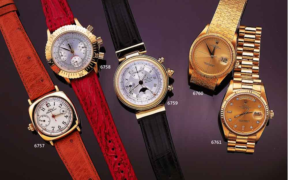 JAQUES LEMANS ARMBANDCHRONOGRAPH, AUTOMATIK, M. VOLLKALENDERANZ. INCL. MONDPHASE, EDELST., LÜN., SOWIE BEWEGL. BANDANST., DRÜCKER U. KRONE ...