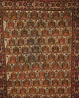 AFSHAR, PERSIEN, 240 X 162CM, EHZ 3-4 FLOR WOLLE,UM 1920