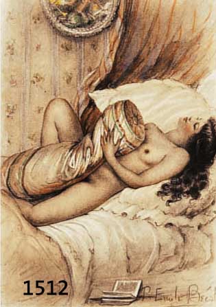 BECAT, PAUL-EMILE, 8 RADIERUNGEN, L'OEUVRE LIBERTINE DES POETES DU XIXE SIèCLE, GEORGES BRIFFAUT, PARIS, IN ORIGINALBUCH, Z.T. MIN. GEBRÄUNT ...