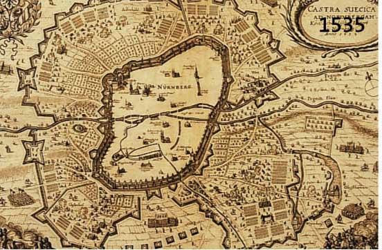 KONVOLUT 8 BLATT NÜRNBERG UND UMGEBUNG, 1.) KUPFERSTICH AUS TH. EUROP. V. M. MERIAN, CASTRA SUECICA AD NORIMBERGAM, KÖNIGL. SCHWEDISCHE LÄGER ...