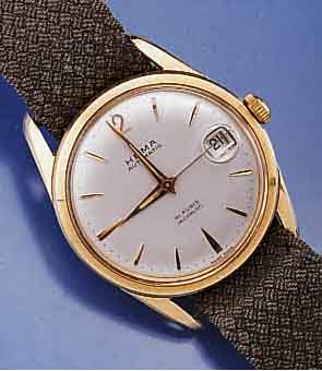 KONVOLUT: 2 HERRENARMBANDUHREN VERSCH. FERTIG- UNGSKONZEPTE, BEIDE AUTOMATIK, BEIDE UM 1968 , BEIDE METALLGEH. M. GG-AUFL., BEIDE ZENTRAL- SEK., ...