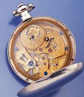 HERRENTASCHENUHR, FÜR DEN CHINESISCHEN MARKT SCHWEIZ/ENGLAND UM 1890, SILBER, RÜCK- SPRUNGDECKELFKT., WERKS. VERGL., SCHMUCKGRAV. U. VERG. WERK ...