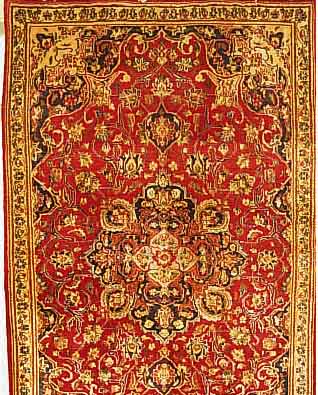 MESCHED,PERSIEN CA 240 X 150 CM.,FLOR WOLLE. EHZ 2.CA 20 JAHRE.