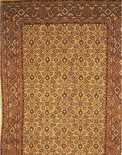 TÄBRIZ,INDIEN CA 288 X 196 CM..FLOR WOLLE. EHZ 1-2.CA 5 JAHRE.