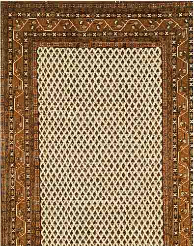 SAROGH MIR,INDIEN.CA 300 X 200 CM..FLOR WOLL E.EHZ 1-2.CA 5 JAHRE.