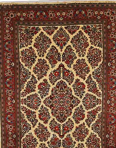 SAROGH,PERSIEN CA 302 X 194 CM..FLOR WOLLE. EHZ 1-2.CA 10 JAHRE.